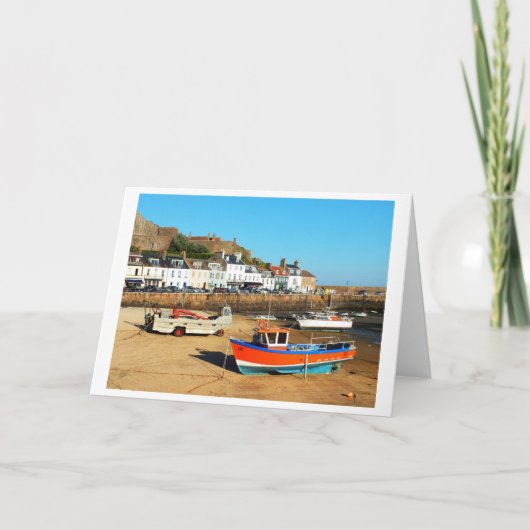 Lage getijden bij Gorey Feestdagen Kaart (Voorkant)