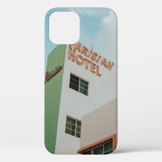 LAGE HOOGHOTO VAN PARISISCH HOTEL iPhone 12 HOESJE