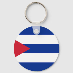 Lage kosten! Cubaanse vlag Sleutelhanger