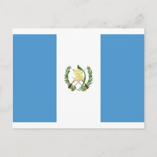 Lage kosten! Guatemalteekse vlag Briefkaart