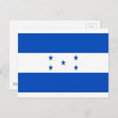 Lage kosten! Honduras Flag Briefkaart (Voorkant / Achterkant)