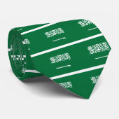 Lage kosten! Saudische vlag Stropdas (Opgerold)