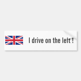 Lage kosten voor Unievaartuig dat ik aan de linker Bumpersticker