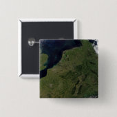 Lage landen vierkante button 5,1 cm (Voorkant /achterkant)