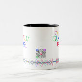 L'âge quantique 2 tons 11 oz. Café Mug (Centre)