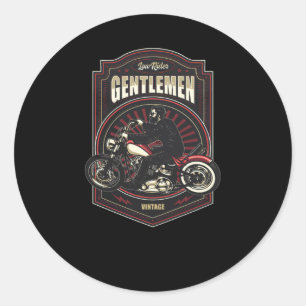 Lage Rider Ronde Sticker