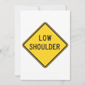 Lage schouderplaat kaart (Voorkant)