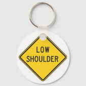 Lage schouderplaat sleutelhanger (Voorkant)