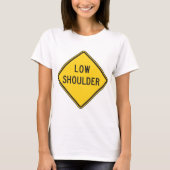 Lage schouderplaat t-shirt (Voorkant)