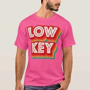 Lage sleutel t-shirt