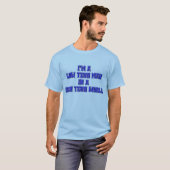 Lage technische Man in een hightech wereld T-shirt (Voorkant volledig)