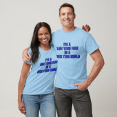 Lage technische Man in een hightech wereld T-shirt (Unisex)