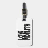 Lage trouw bagagelabel (Voorkant verticaal)