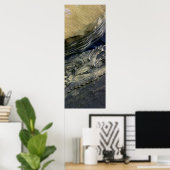 Lagen blootgesteld aan Polar Canyon Poster (Thuiskantoor)