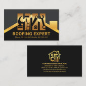 Lagen Gold Rooftop Handyman Tool Visitekaartje (Voorkant / Achterkant)