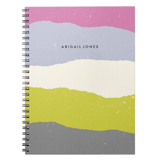 Lagen Journal - Chartreuse Notitieboek (Voorkant)