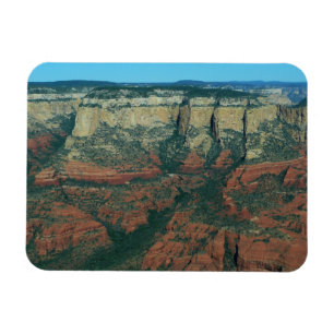 Lagen rode rotsen in Sedona Arizona Magneet
