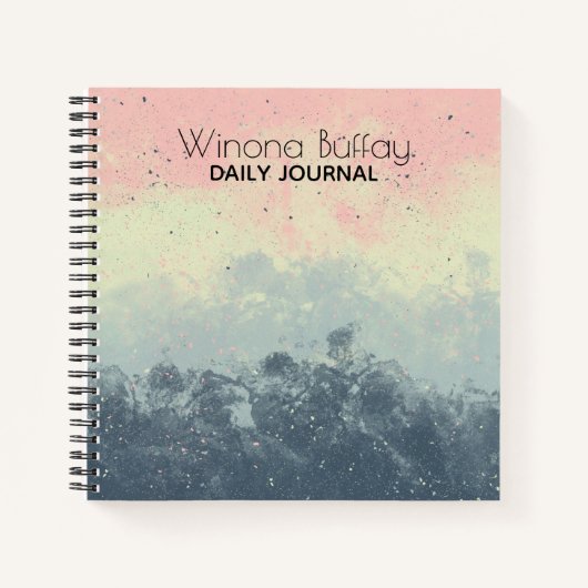 Lagen verf notitieboek (Voorkant)