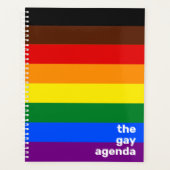 "L'agenda gay" Le drapeau de Philadelphie (Devant)