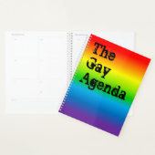 L'agenda gay planificateur annuel (Devant avec enveloppe)
