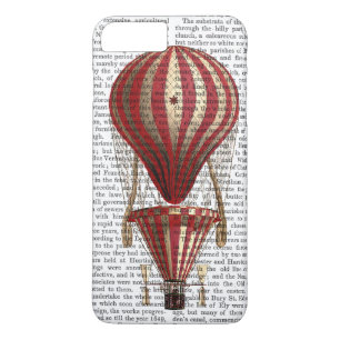 Lagenprint met hete luchtballon Rood iPhone 8 Plus / 7 Plus Hoesje