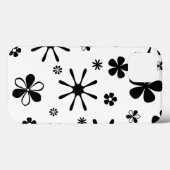 Lager afdruk zwarte en witte Speck iPhone draagtas Case-Mate iPhone Case (Achterkant (horizontaal))