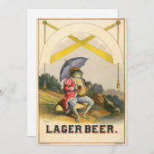 Lager Beer  Adverteren (Voorkant / Achterkant)