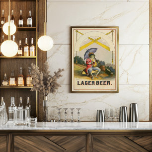 Lager Beer Adverteren Poster