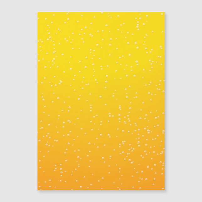 Lager bier met kleine belletjes (Voorkant)