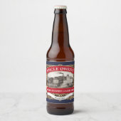Lager Bier Sjabloon Etiket (Voorkant)