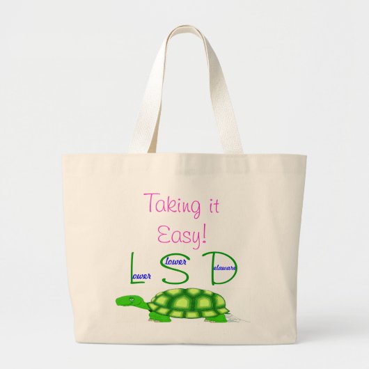 Lager Delaware Grote Tote Bag (Voorkant)