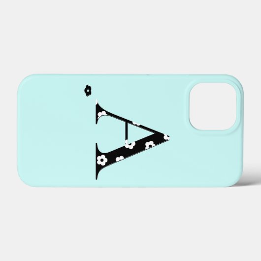 Lager gepatterde Letter A iPod-aanraaktas Case-Mate iPhone Case (Achterkant (horizontaal))