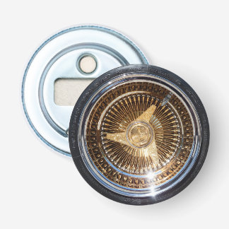 Lager - goudwielen met lage ringbanden button flesopener