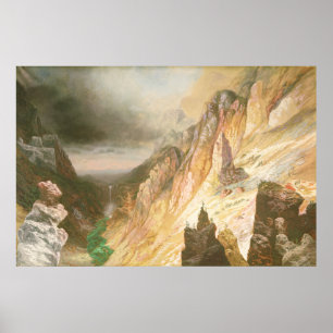 Lager Herfst, Grand Canyon van de geelsteen Poster