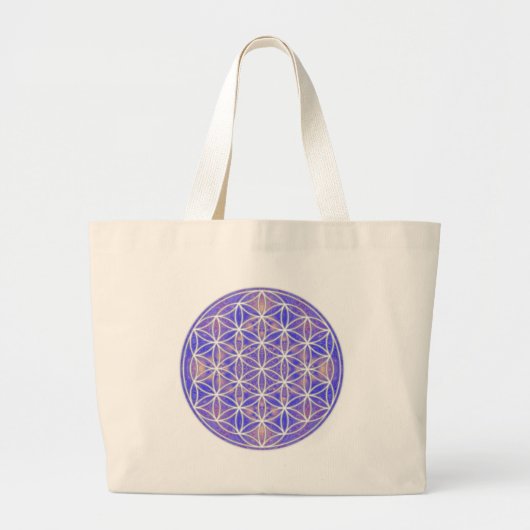 Lager (kleur 3) grote tote bag (Voorkant)