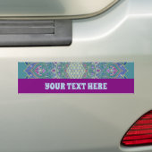 Lager leven - Mandala India Style 1 Bumpersticker (Op auto)