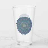 Lager leven - Mandala India Style 1 Glas (Achterkant)