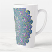 Lager leven - Mandala India Style 1 Latte Mok (Rechts)