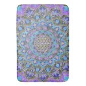 Lager leven - Mandala India Style 2 Badmat (Voorkant Verticaal)