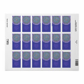 Lager leven - Mandala India Style 2 Etiket (Full Sheet)