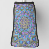 Lager leven - Mandala India Style 2 Golfheadcover (Draai 90)