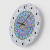 Lager leven - Mandala India Style 2 Grote Klok (Hoek)