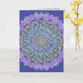 Lager leven - Mandala India Style 2 Kaart (Gele Bloem)