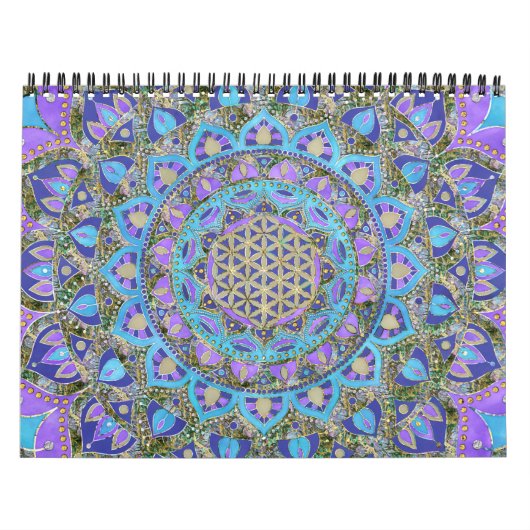 Lager leven - Mandala India Style 2 Kalender (Hoes)
