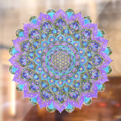 Lager leven - Mandala India Style 2 Raamsticker (Vel 2)