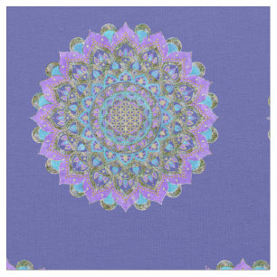 Lager leven - Mandala India Style 2 Stof