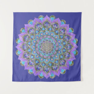 Lager leven - Mandala India Style 2 Wandkleed