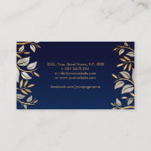 Lager leven - Pearl en Gold Visitekaartje (Achterkant)