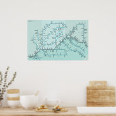 Lager Ohio 30 x 20 inch Poster (Keuken)