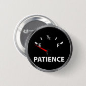 Lager op geduld? ronde button 5,7 cm (Voorkant /achterkant)